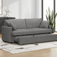 Milano Convertible Grey Fabric Sleeper Sofa | Ortholuxe Home - Photo 3