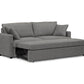Milano Convertible Grey Fabric Sleeper Sofa | Ortholuxe Home - Photo 8