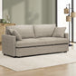 Siena Light Beige Fabric Sleeper Sofa | Ortholuxe Home - Photo 2