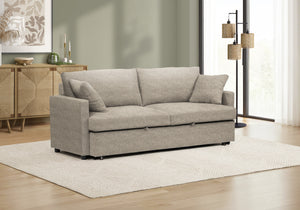 Siena Light Beige Fabric Sleeper Sofa | Ortholuxe Home - Photo 2