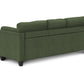 Oslo Facing & Olive Green Fabric Sofa Lounger | Ortholuxe Home - Photo 5