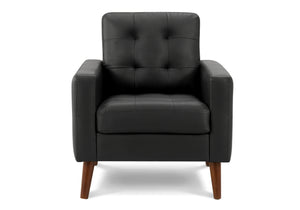 Solis Black PU Chair | Ortholuxe Home - Photo 2