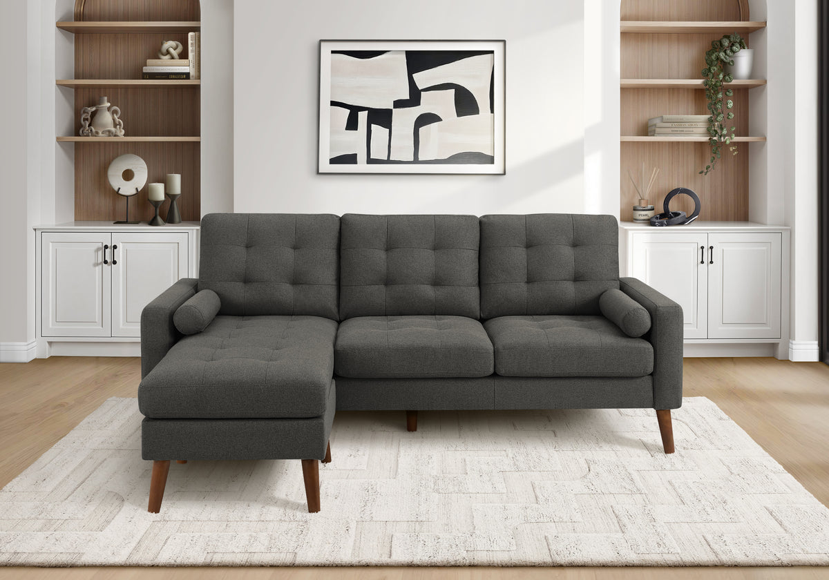 Estella Facing Sofa Lounger with 2 Pillows | Ortholuxe Home