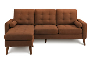 Estella Facing Sofa Lounger with 2 Pillows | Ortholuxe Home - Photo 2