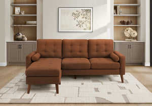 Estella Facing Sofa Lounger with 2 Pillows | Ortholuxe Home