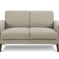 Kaia Light Brown Fabric Love Seat | Ortholuxe Home - Photo 2