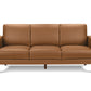 Lyra Cognac PU Sofa | Ortholuxe Home - Photo 2
