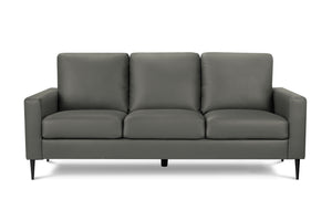 Wren Grey PU Sofa | Ortholuxe Home - Photo 2