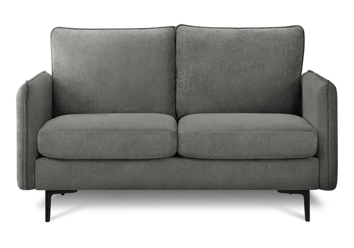 Delano Grey Fabric Love Seat | Ortholuxe Home - Photo 2