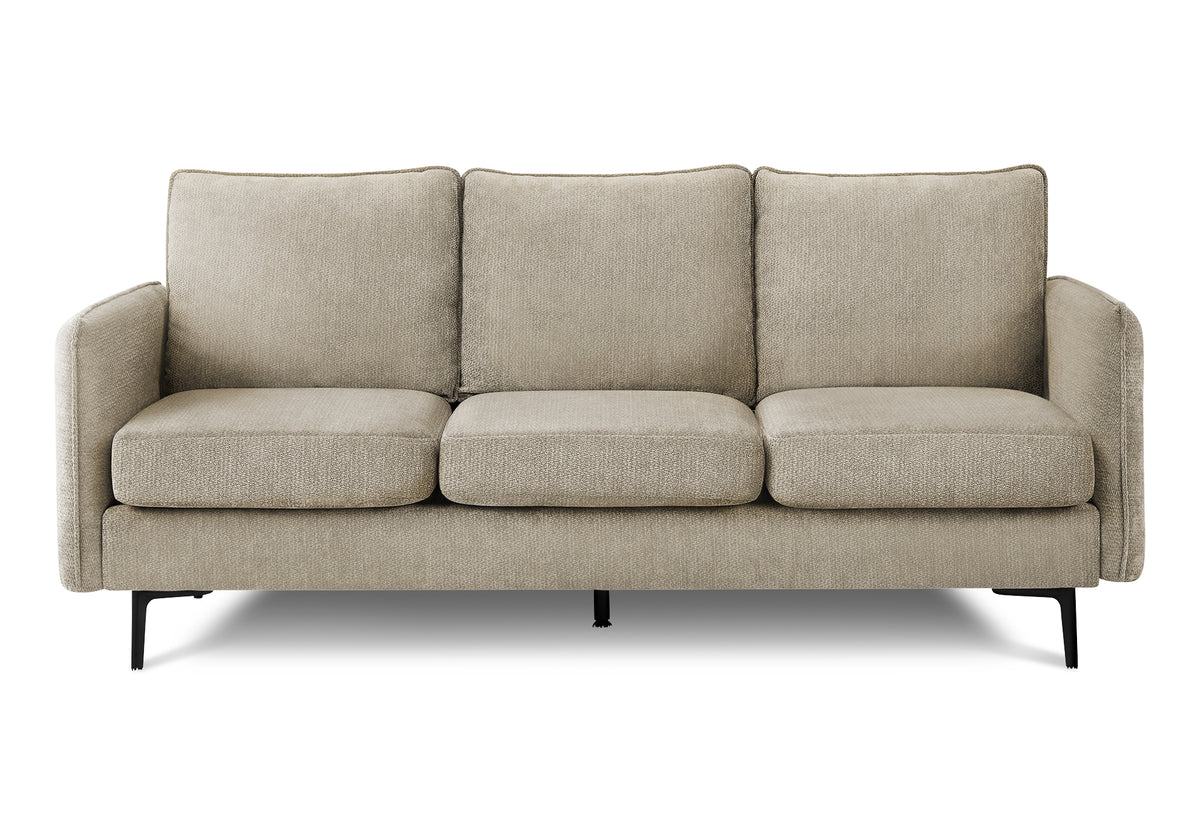 Esme Beige Fabric Sofa | Ortholuxe Home - Photo 2