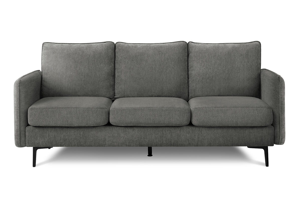 Esme Grey Fabric Sofa | Ortholuxe Home - Photo 2