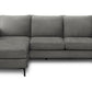 Florence Facing & Grey Fabric Sofa Lounger | Ortholuxe Home - Photo 2