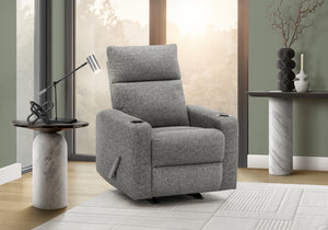 Halden Grey Jialian Reclining Chair | Ortholuxe Home
