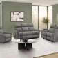 Ivory Grey Jialian Reclining Love Seat | Ortholuxe Home - Photo 2