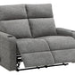 Ivory Grey Jialian Reclining Love Seat | Ortholuxe Home - Photo 4