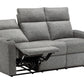 Jolie Grey Fabric Jialian Reclining Sofa | Ortholuxe Home - Photo 5