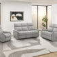 Jolie Grey Fabric Aotansi Reclining Sofa | Ortholuxe Home - Photo 2