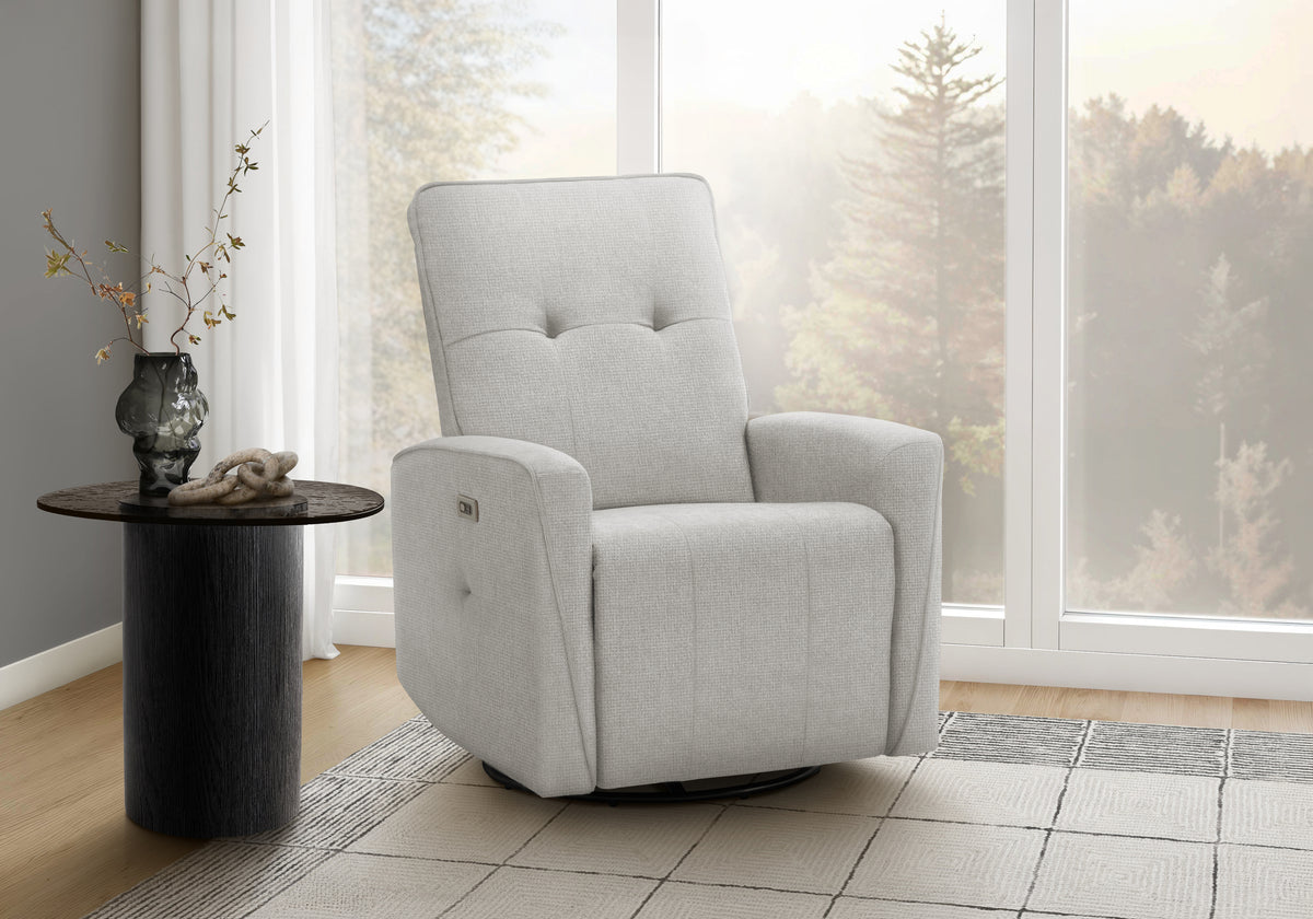 Lucca Grey Breeze Reclining Chair | Ortholuxe Home