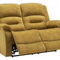 Sorrento Gold Fabric Sky Reclining Love Seat | Ortholuxe Home - Photo 5