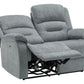 Sorrento Blue Fabric Sky Reclining Love Seat | Ortholuxe Home - Photo 6