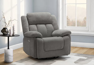 Yara Grey City Reclining Chair | Ortholuxe Home