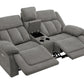 Amalfi Grey City Reclining Love Seat | Ortholuxe Home - Photo 7