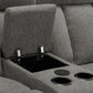 Amalfi Grey City Reclining Love Seat | Ortholuxe Home - Photo 8