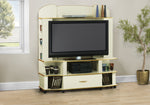 Hayes Champagne & Brass TV Stand | Ortholuxe Home