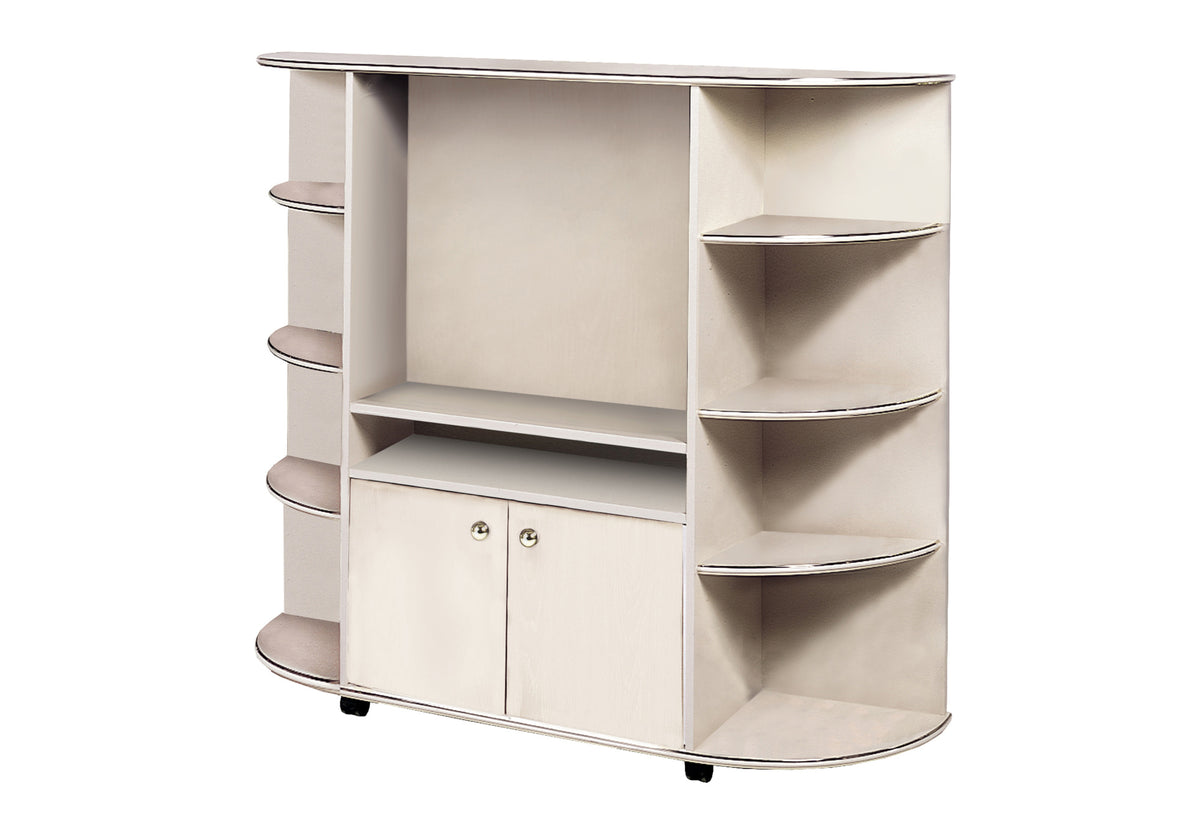 Iris Beige & Gold Bookcase | Ortholuxe Home - Photo 2
