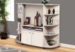 Iris Beige & Gold Bookcase | Ortholuxe Home
