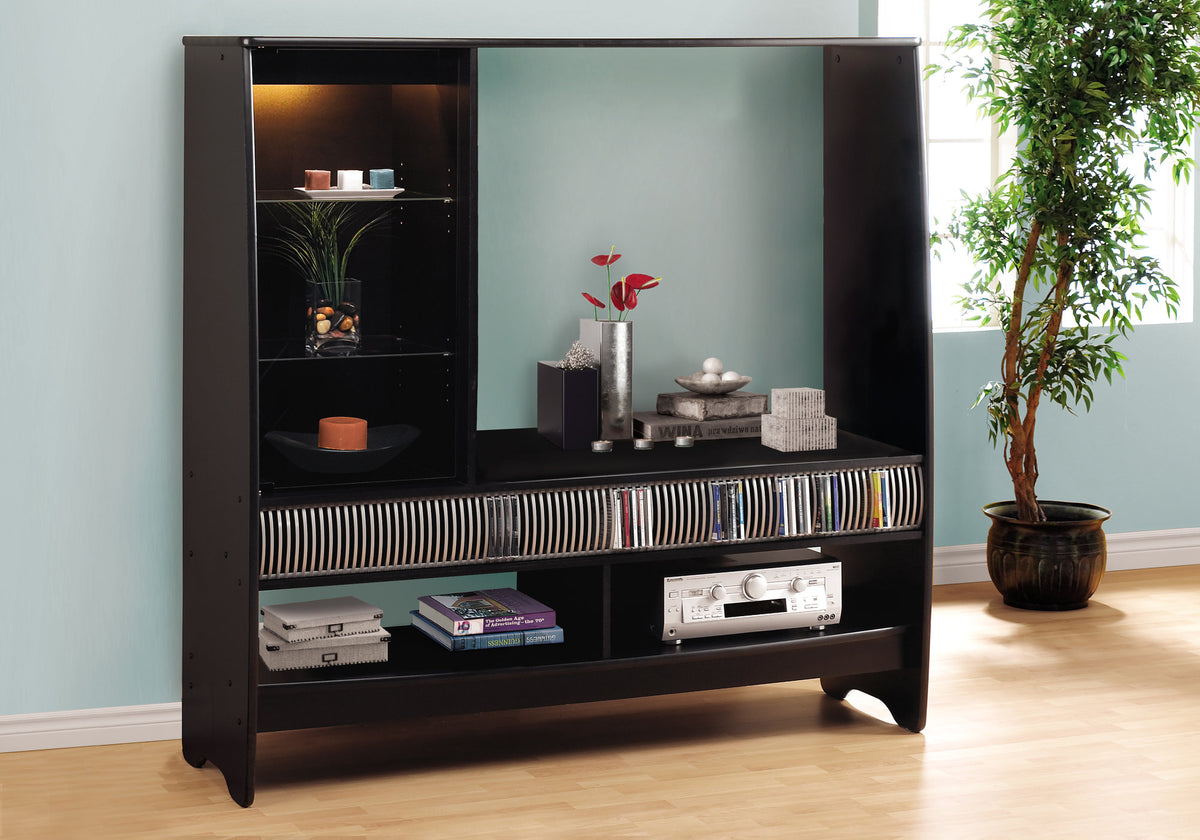 Jasper Black Bookcase | Ortholuxe Home