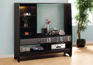 Jasper Black Bookcase | Ortholuxe Home