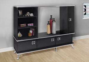Jasper Black Bookcase | Ortholuxe Home