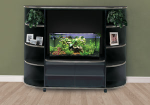 Kingsley Black Bookcase | Ortholuxe Home