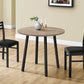 Mira Dark Taupe & Black Metal Dining Set (Set of 3) | Ortholuxe Home - Photo 2