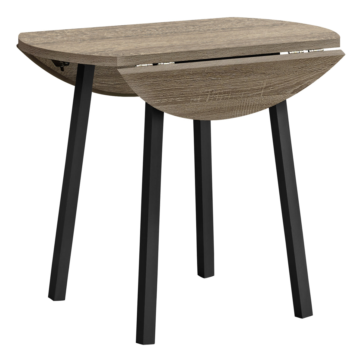 Mira Dark Taupe & Black Metal Dining Set (Set of 3) | Ortholuxe Home - Photo 7