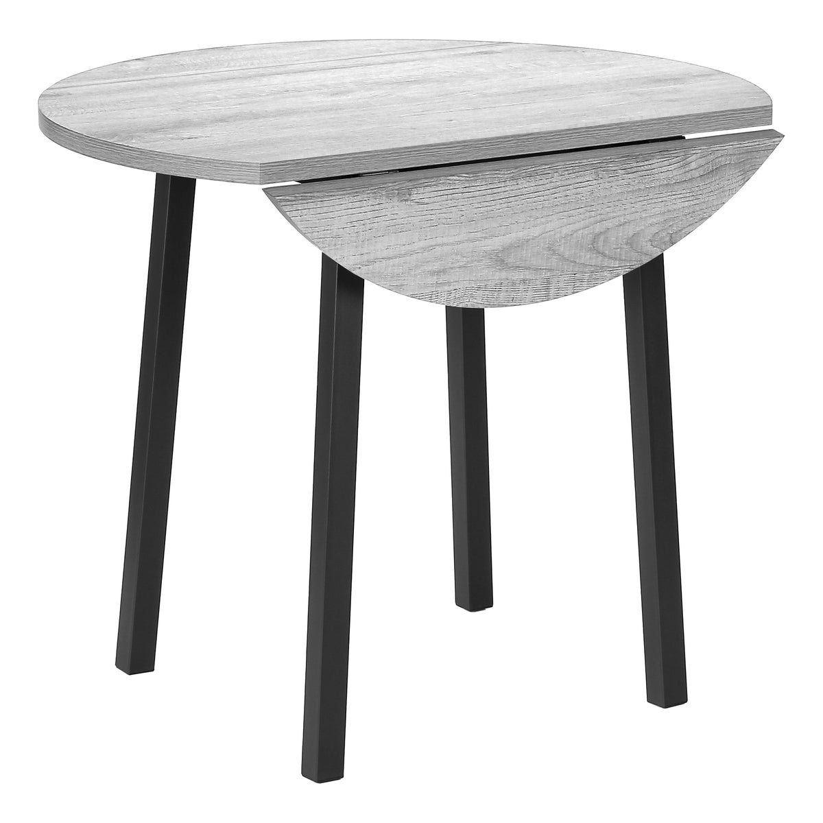 Mira Grey & Black Metal Dining Set (Set of 3) | Ortholuxe Home - Photo 7