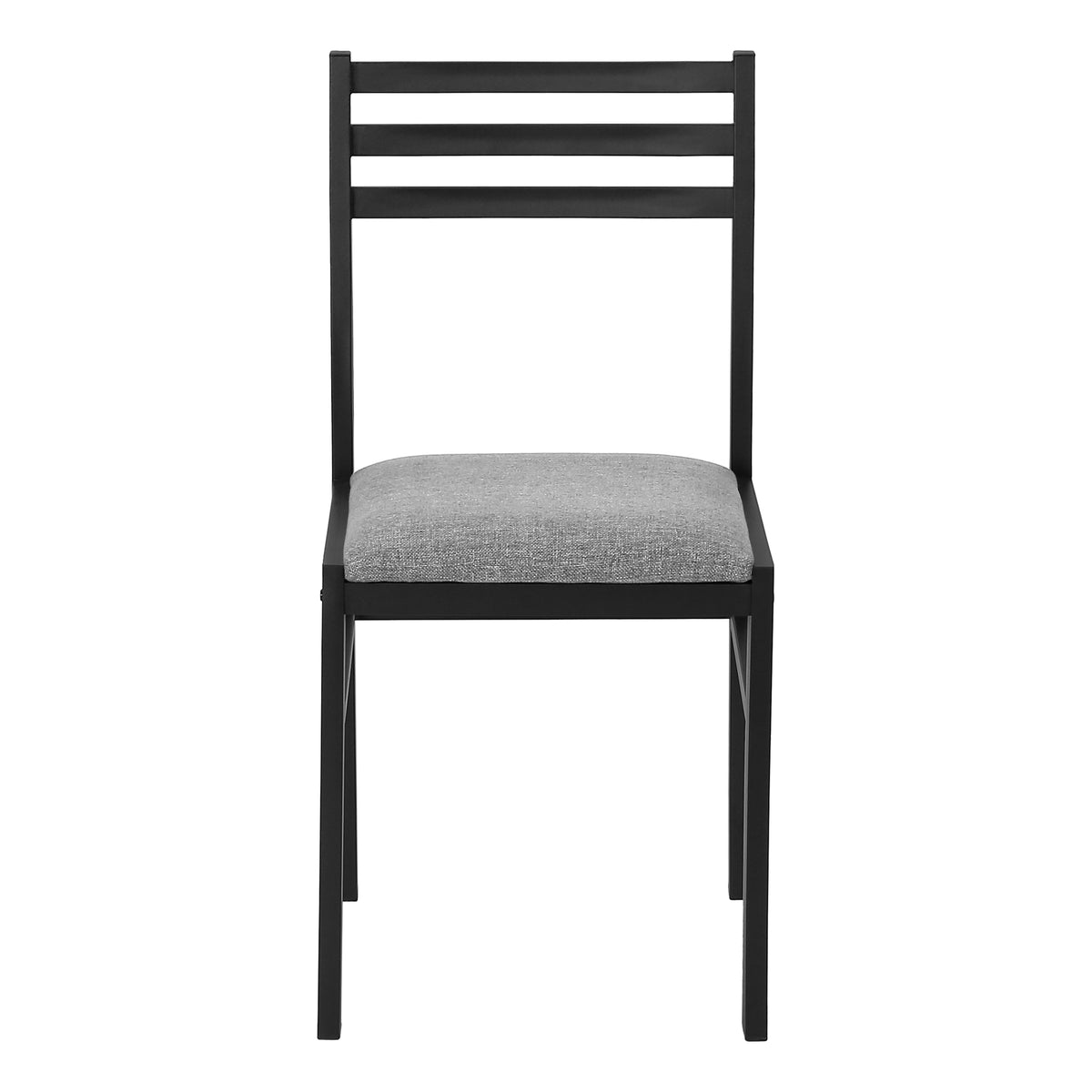 Mira Grey & Black Metal Dining Set (Set of 3) | Ortholuxe Home - Photo 10