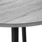 Mira Grey & Black Metal Dining Set (Set of 3) | Ortholuxe Home - Photo 12