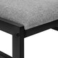 Mira Grey & Black Metal Dining Set (Set of 3) | Ortholuxe Home - Photo 13