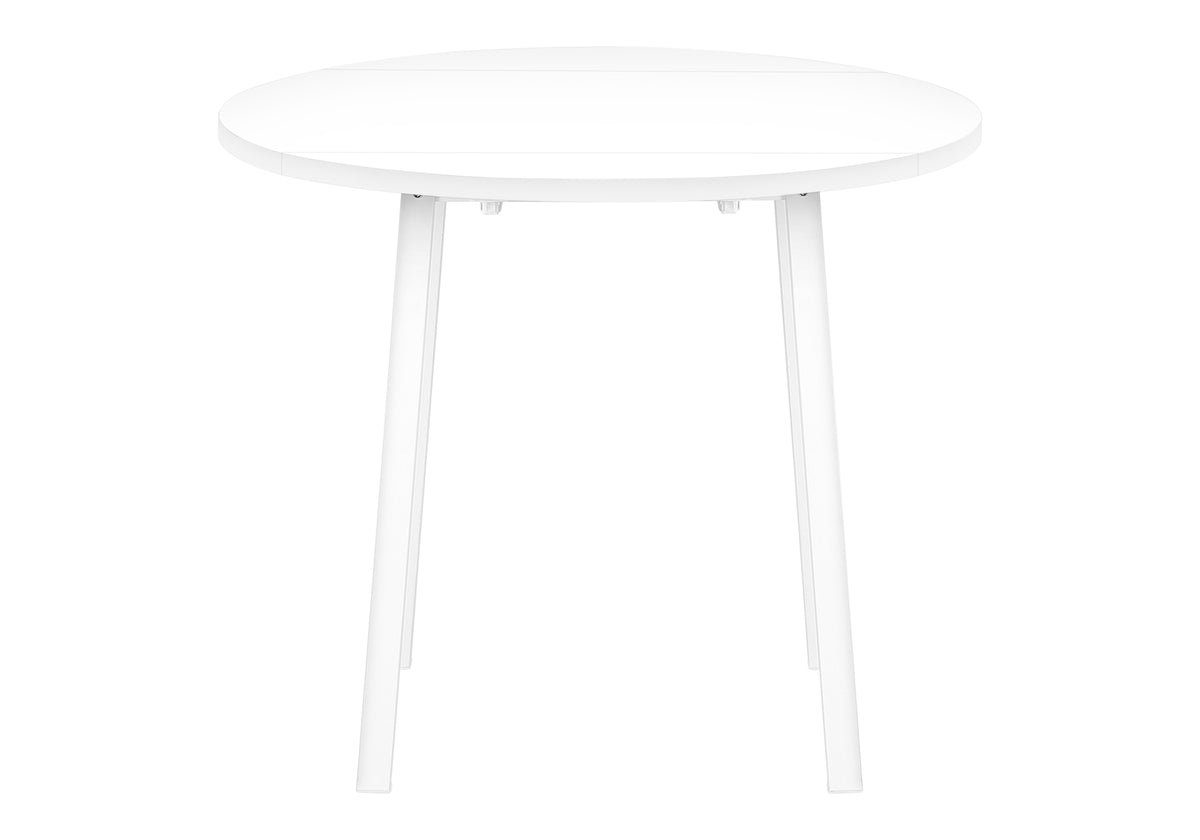 Nolan White Metal Dining Set (Set of 3) | Ortholuxe Home - Photo 5