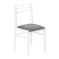 Nolan White Metal Dining Set (Set of 3) | Ortholuxe Home - Photo 6