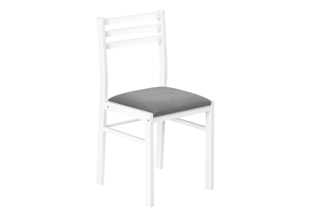 Nolan White Metal Dining Set (Set of 3) | Ortholuxe Home - Photo 6