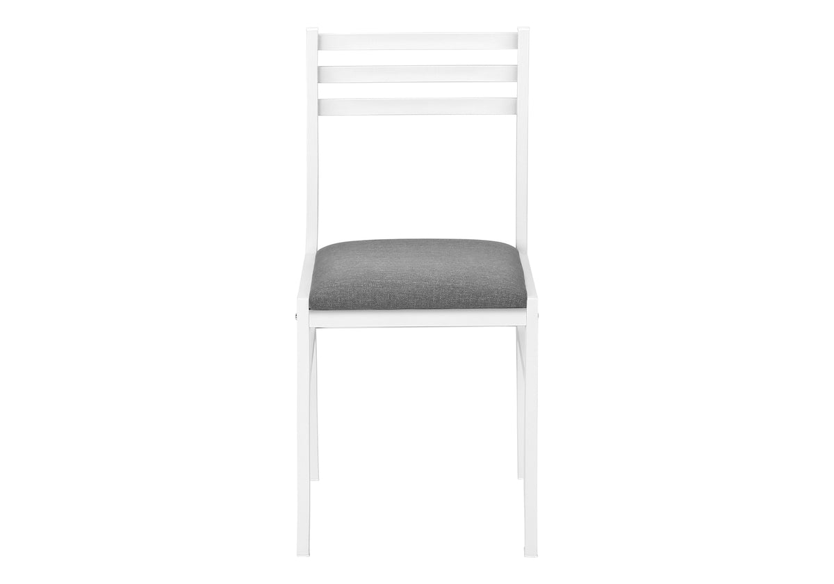 Nolan White Metal Dining Set (Set of 3) | Ortholuxe Home - Photo 7