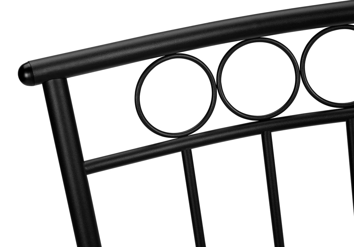 Nolan White Marble & Black Metal Dining Set (Set of 5) | Ortholuxe Home - Photo 9
