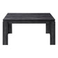 Uma Black Reclaimed Wood-Look Dining Table | Ortholuxe Home - Photo 3