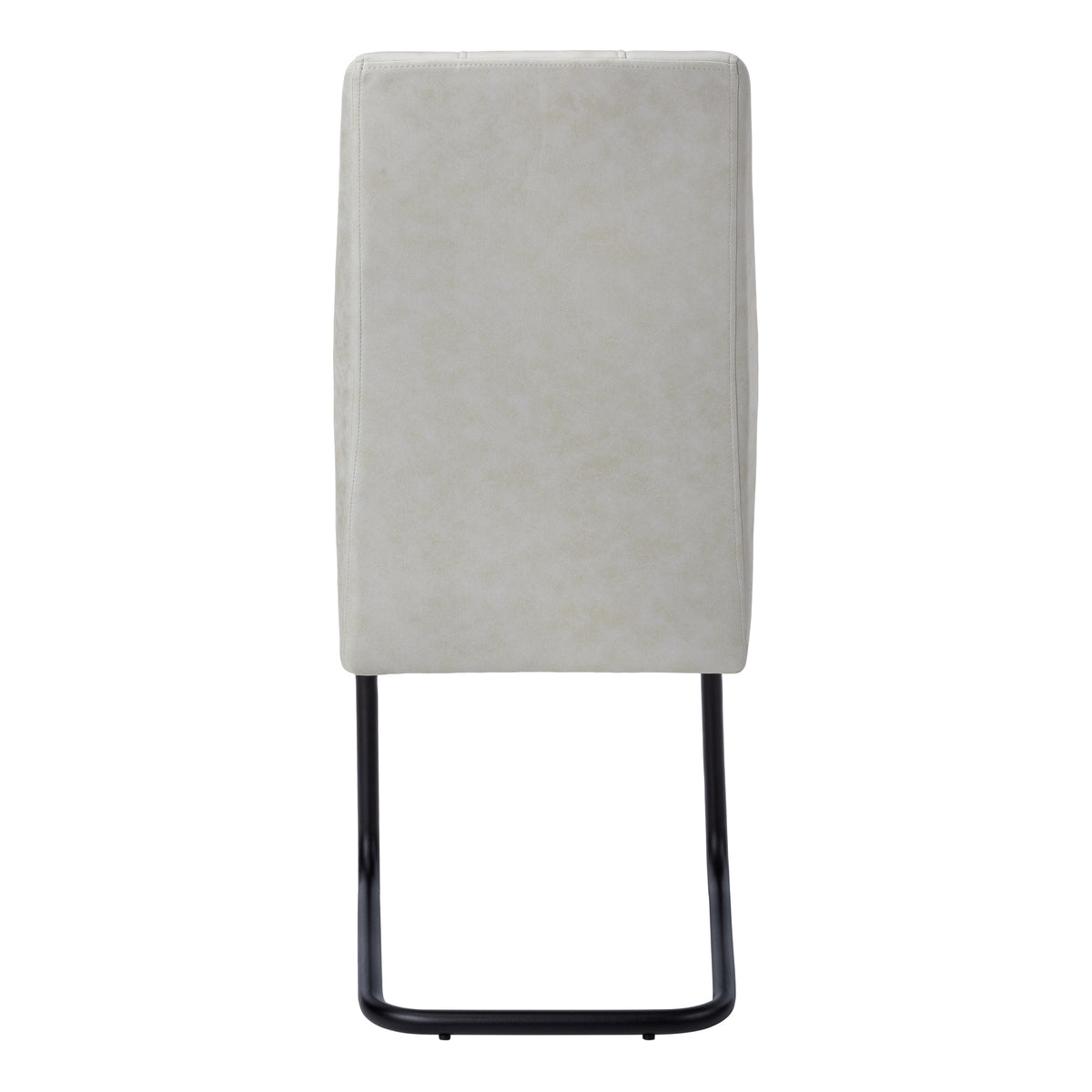 Astor Grey Fabric & Black Metal Dining Chair (Set of 2) | Ortholuxe Home - Photo 6