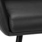 Astor Black Leather-Look Dining Chair (Set of 2) | Ortholuxe Home - Photo 9