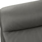 Astor Grey Leather-Look & Black Metal Dining Chair (Set of 2) | Ortholuxe Home - Photo 8