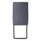 Beaumont Grey Leather-Look & Metal Dining Chair (Set of 2) | Ortholuxe Home - Photo 6